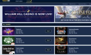 William hill online casino