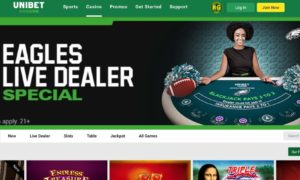 Unibet Eagles Live Dealer