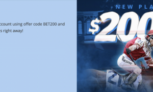 With TwinSpires offer code BET200, new users can get up to $200 in bonus cash.