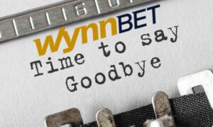 wynnbet logo on goodbye letter