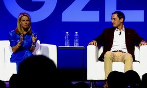 fanduel ceo amy howe and draftkings ceo jason robins welcome the competition from incoming sportsbooks fanatics and espn bet