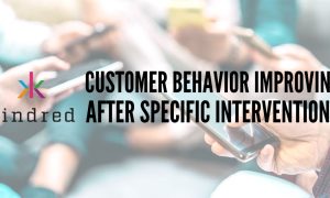 Image of people on their phone with the logo of Kindred, which reported revenue from harmful gambling and trends in customer behavior