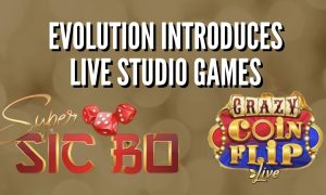 logos for super sic bo and crazy coin flip online casino games