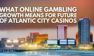 skyline of atlantic city casinos for a story on effect of nj online gambling on atlantic city