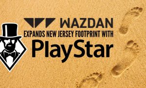 footprints in sand for a story on wazdan expanding footprint among nj online casinos with playstar partnership