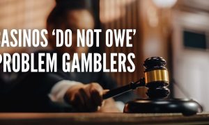 Judge bangs gavel for a story on the dismissal of a case against Atlantic City and New Jersey online casinos filed by Sam Antar