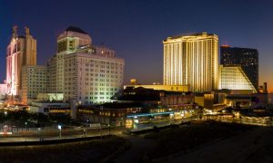 Skyline of Atlantic City casinos for a story on the PILOT program costing taxpayers millions of dollars.