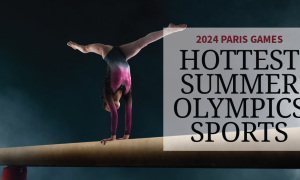 Gymnast balance beam text 2024 paris games hottest summer Olympic games