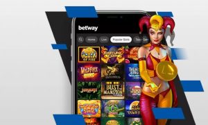 Screenshot of Betway online casino, which will stay online despite Super Group announcing the closure of Betway sportsbook in New Jersey.