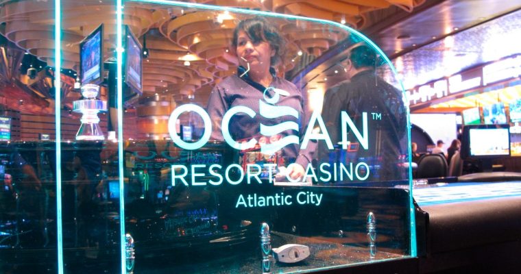 Image of a table game at Ocean Casino Resort, which introduced Cardless Gaming, a first-of-its-kind feature among Atlantic City casinos.