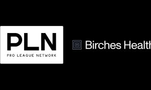 Image of logos for Pro League Network and Birches Health, which described the importance of identifying and treating problem gambling.