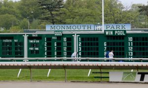Image of Monmouth Park for a story on Darby Development assuming full control of the New Jersey racetrack.