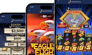 Image of Horseshoe Online Casino on phones