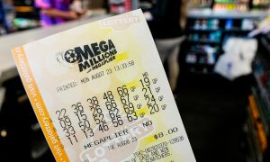 Image of a Mega Millions lottery ticket