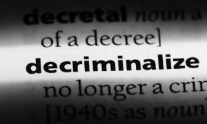 the word decriminalize in a dictionary