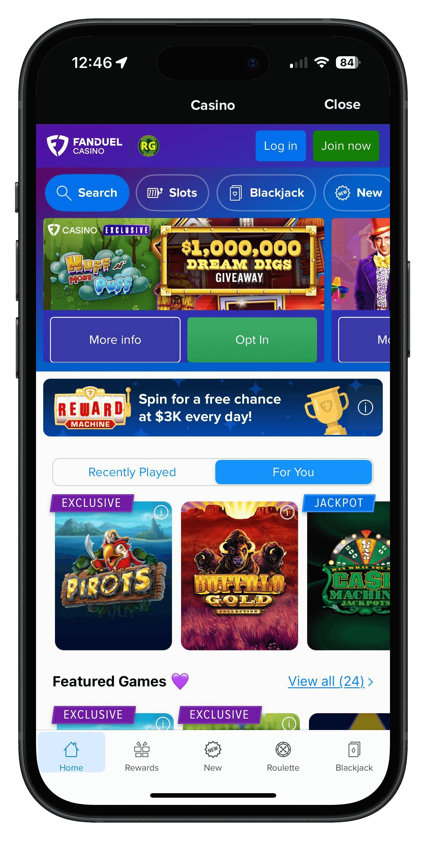 FanDuel Casino phone