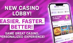 Hard Rock Bet personalizes casino lobby.
