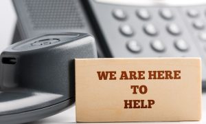 phone off the hook that is ready to help
