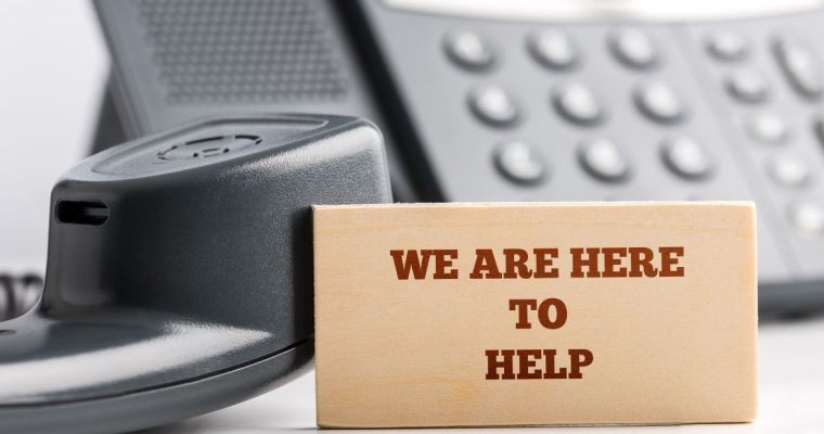 phone off the hook that is ready to help