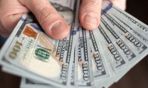New Jersey sports betting revenue was about 10% higher than the previous month.