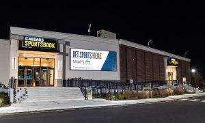 monmouth racetrack open a brand new retail caesars sportsbook on location.