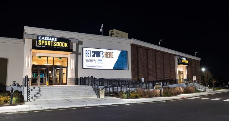 monmouth racetrack open a brand new retail caesars sportsbook on location.