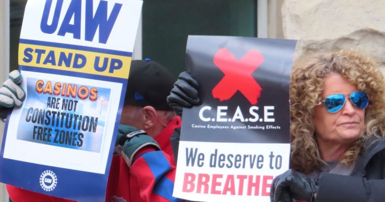 CEASE hopes to work with Gov.-elect Mikie Sherrill to make Atlantic City casinos smoke-free.