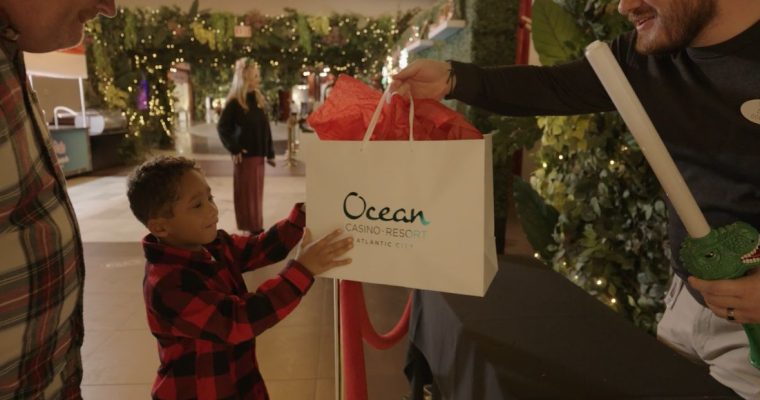 Ocean Casino Resort provides families with support, volunteers, and community programs during the holiday season and throughout the year.