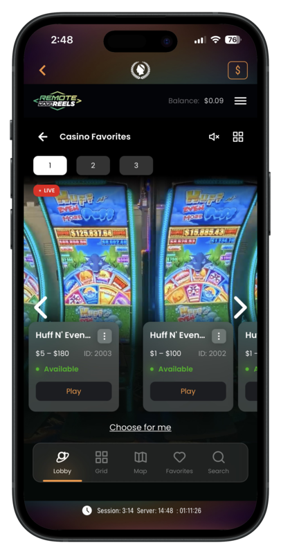 Caesars_Palace_Casino_Remote_Reels