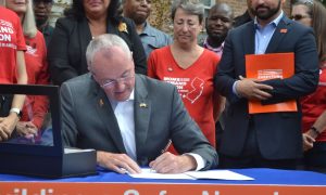 gov. phil murphy signed a bill into law that requires nj colleges to host gambling addition education for students at least once a semester.