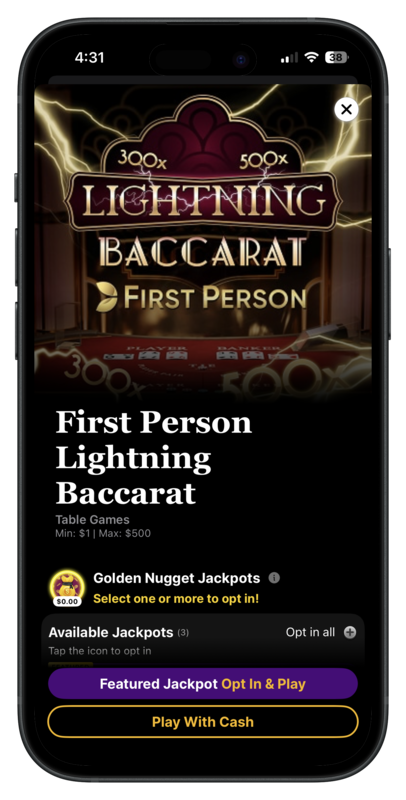 Golden_Nugget_Casino_Lightning_Baccarat