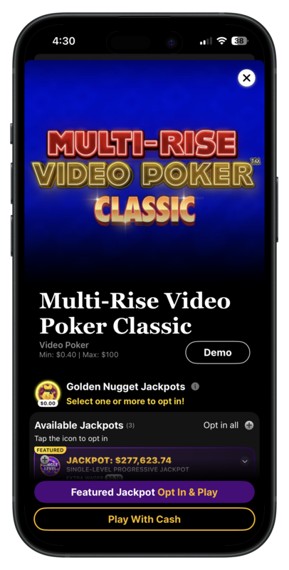 Golden_Nugget_Casino_Video_Poker