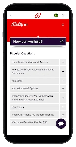 Bally Bet Casino app