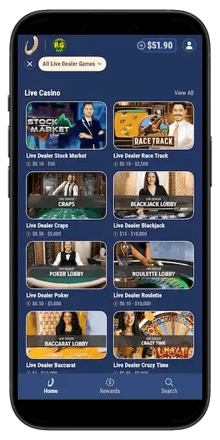Horseshoe Online Casino NJ app