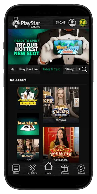 PlayStar Casino app