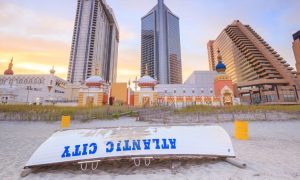 Atlantic City casinos showed a steady growth in March.