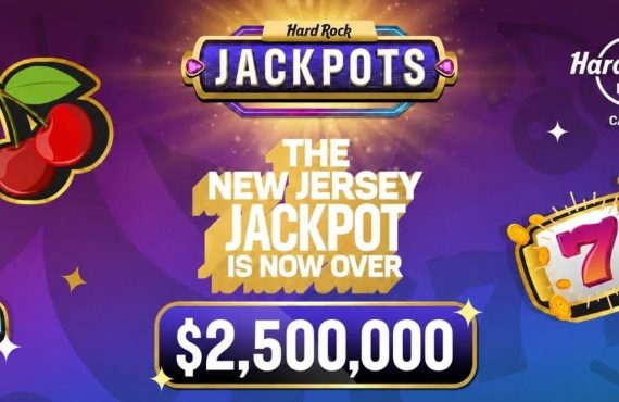 Hard Rock Bet's $2.5M Mega Jackpot Sets New Record in New Jersey