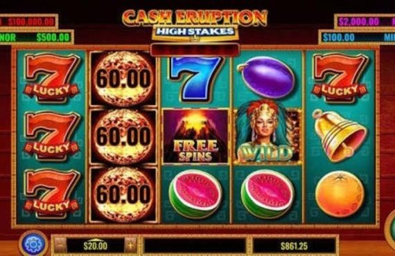 Cash Eruption High Stakes Takes Top Spot in bet365 NJ's August Slots Rankings
