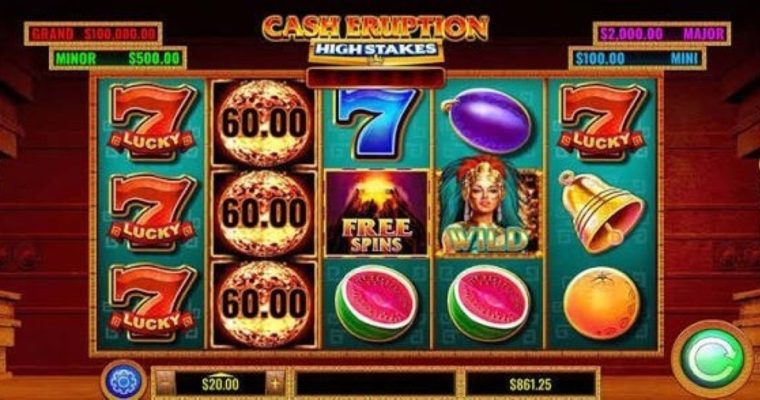 Cash Eruption High Stakes was the most popular online casino game at bet365 Casino New Jersey during August.