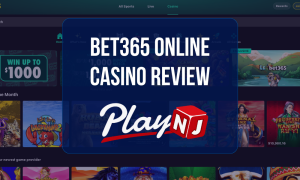 bet365 Casino Review: Online casino homepage showcasing slots, jackpots, exclusive games, and promotional offers