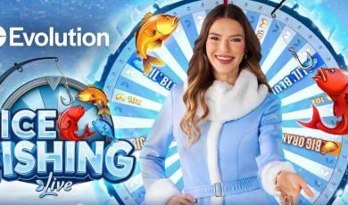 New Jersey online casino players can expect to play Evolution's new Ice Fishing live casino game show before the end of the year.