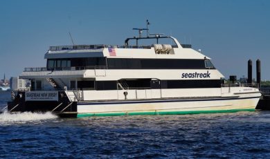 A plan is being considered that would provide high-speed passenger ferry service between New York City and Atlantic City.